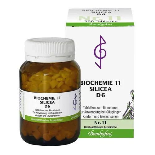 Biochemie 11 Silicea D 6 Tabletten, 500 St