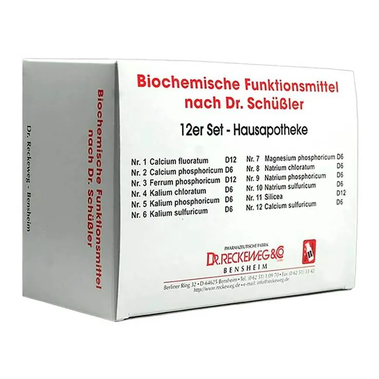 Biochemie 12er Set Hausapotheke, 12X200 St