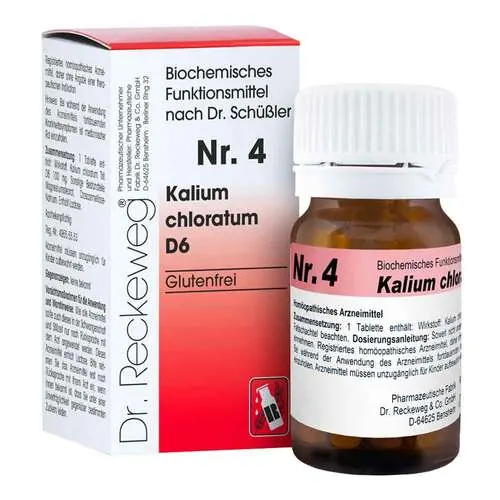 Biochemie 4 Kalium chloratum D 6 Tabletten, 200 St