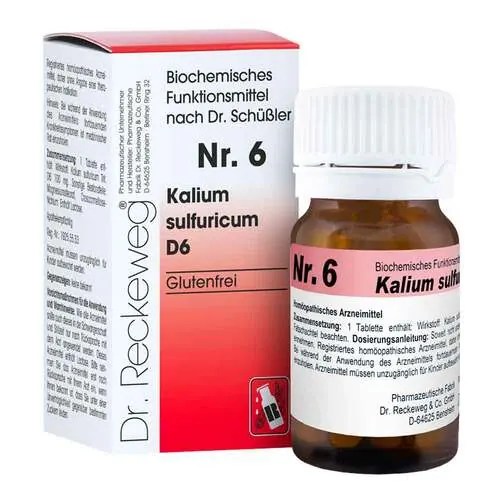 Biochemie 6 Kalium sulfuricum D 6 Tabletten, 200 St