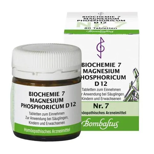 BIOCHEMIE 7 Magnesium phosphoricum D 12 Tabletten, 80 St