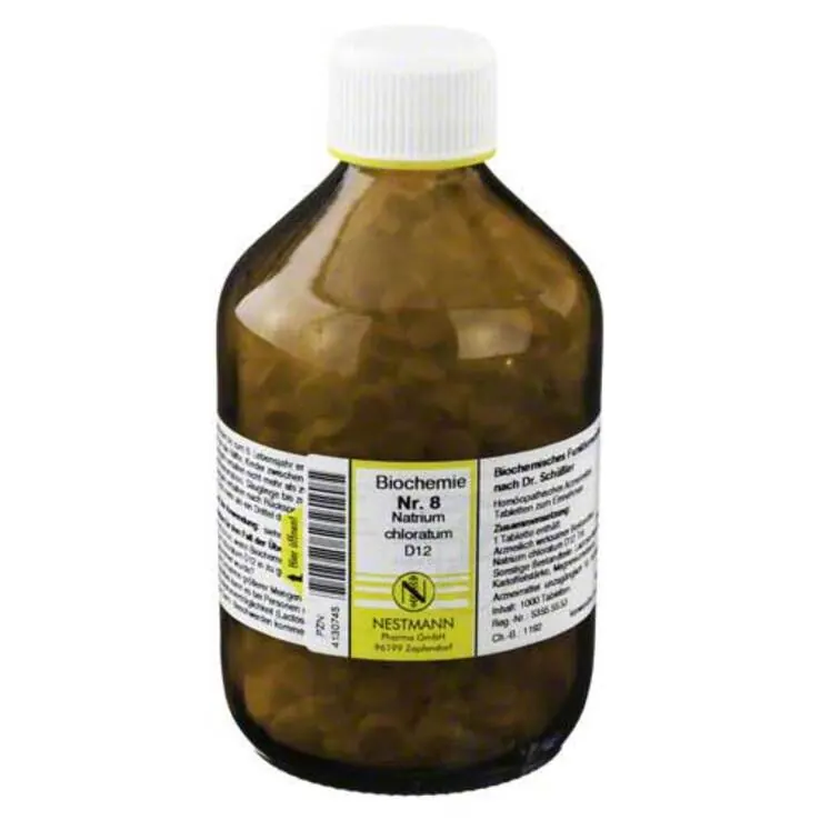 Biochemie 8 Natrium chloratum D 12 Tabletten, 1000 St