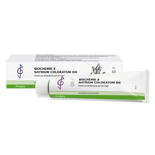 BIOCHEMIE 8 Natrium chloratum D 6 Creme, 100 ml