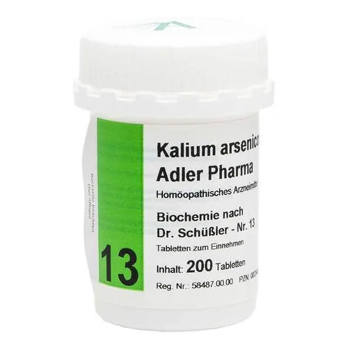 Biochemie Adler 13 Kalium arsenicosum D 12 Tabletten , 200 St
