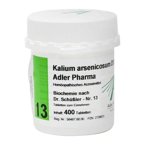 Biochemie Adler 13 Kalium arsenicosum D 12 Tabletten , 400 St