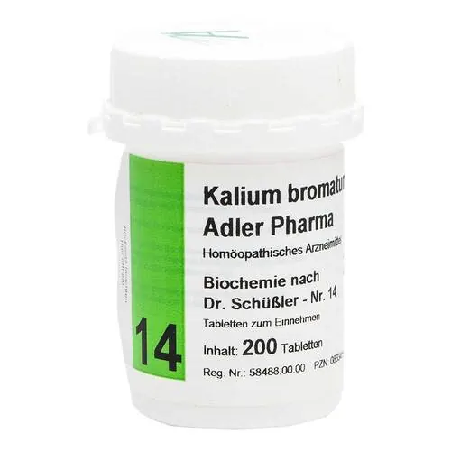 BIOCHEMIE Adler 14 Kalium bromatum D 12 Tabletten, 200 St