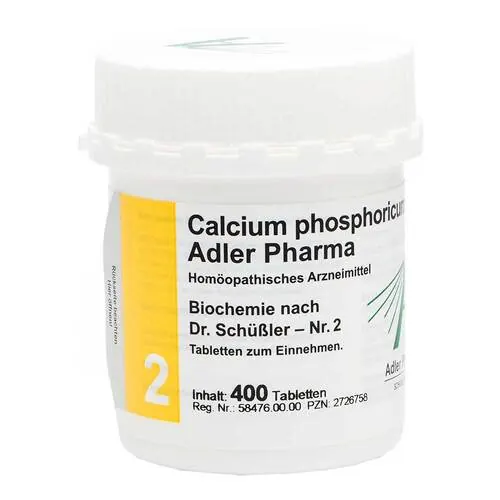 Biochemie Adler 2 Calcium phosphoricum D 6 Tabletten , 400 St