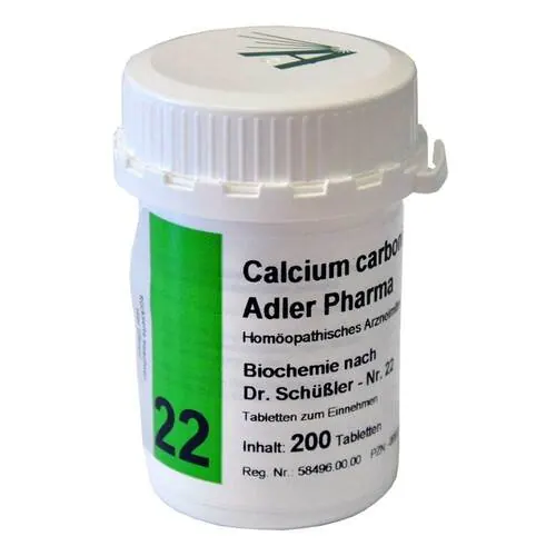Biochemie Adler 22 Calcium carbonicum D 12 Tabletten , 200 St