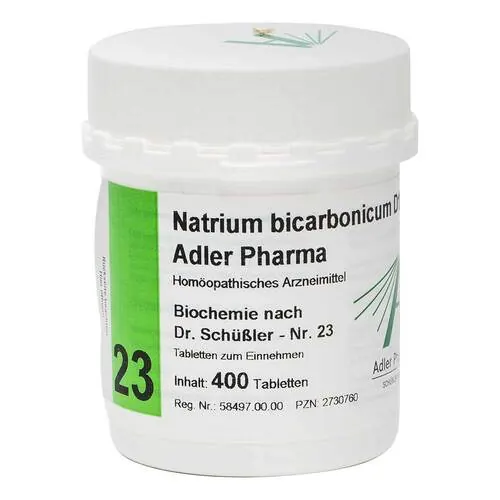 Biochemie Adler 23 Natrium bicarbonicum D 12 Tabletten , 400 St