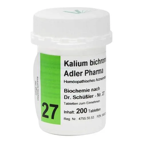 BIOCHEMIE Adler 27 Kalium bichrom D 12 Tabletten, 200 St
