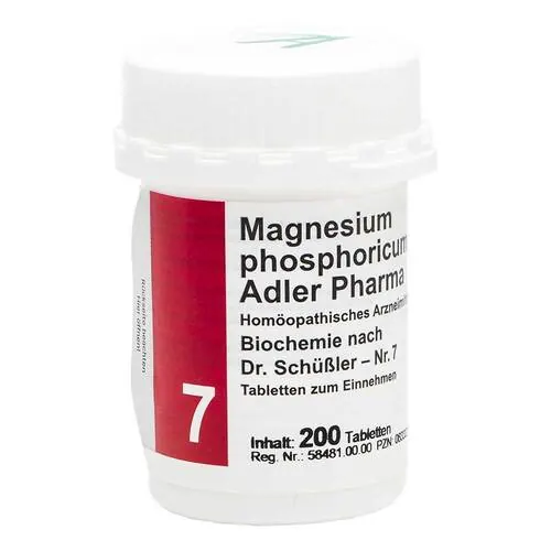 Biochemie Adler 7 Magnesium phosphoricum D 6 Tabletten , 200 St