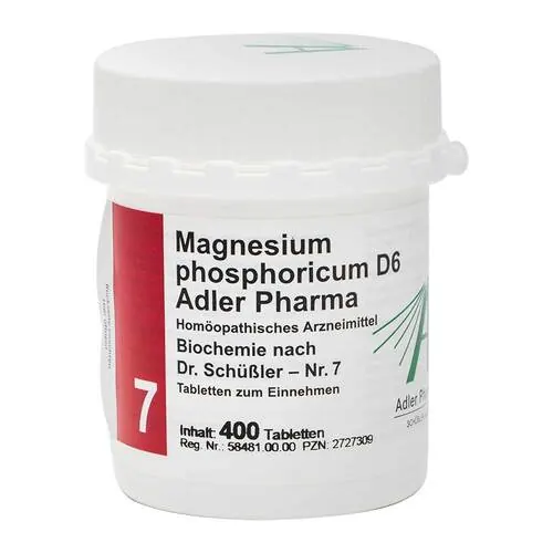 Biochemie Adler 7 Magnesium phosphoricum D 6 Tabletten , 400 St