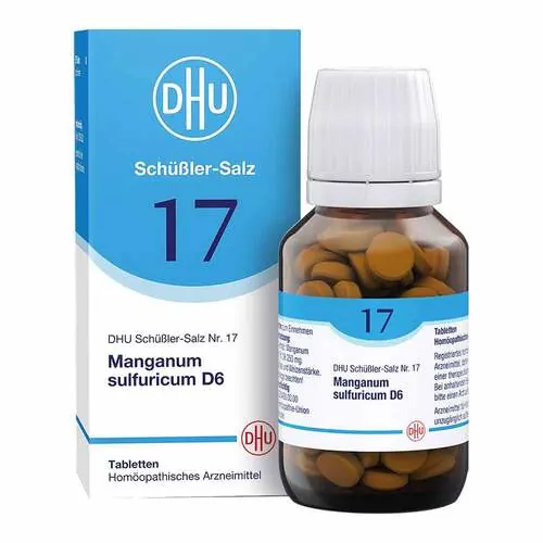 Biochemie Dhu 17 Manganum sulfuricum D 6 Tabletten, 200 St