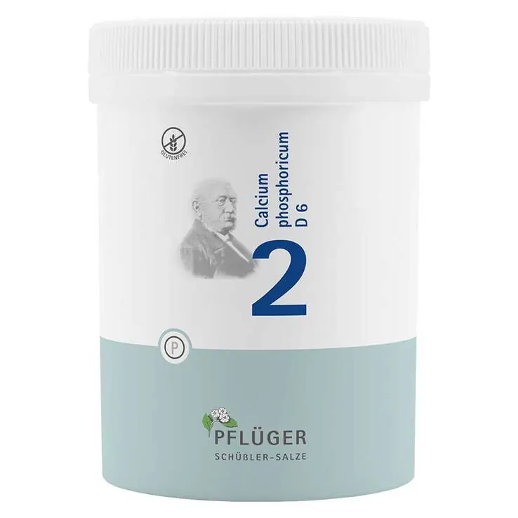 Biochemie Pflüger 2 Calcium phosphoricum D 6 Tabletten, 1000 St
