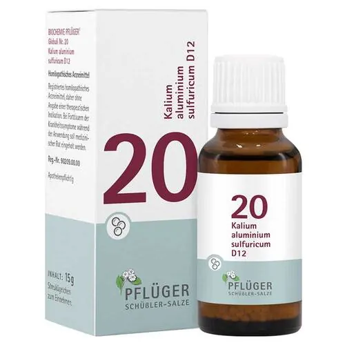 Biochemie Pflüger 20 Kalium alumin.sulfuricum D 12 Gl., 15 g