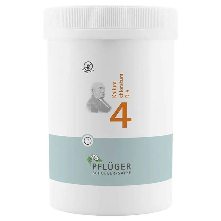 Biochemie Pflüger 4 Kalium chloratum D 6 Tabletten, 4000 St