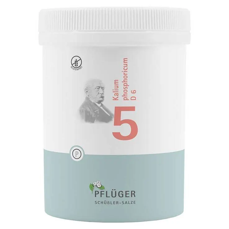 Biochemie Pflüger 5 Kalium phosphoricum D 6 Tabletten, 1000 St