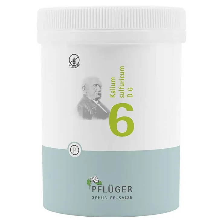 Biochemie Pflüger 6 Kalium sulfuricum D 6 Tabletten, 1000 St