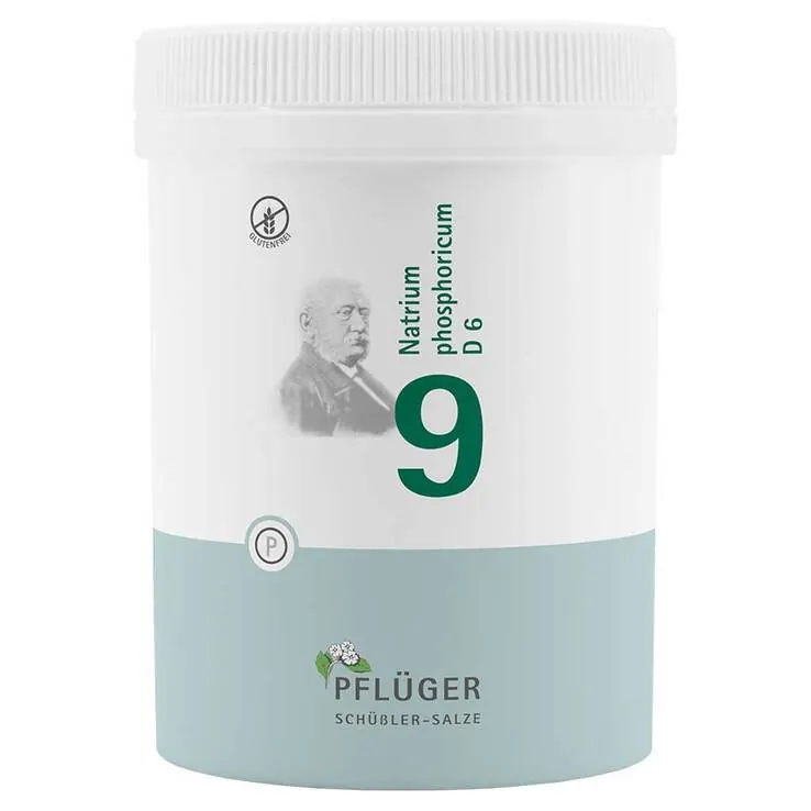 Biochemie Pflüger 9 Natrium phosphoricum D 6 Tabletten, 1000 St