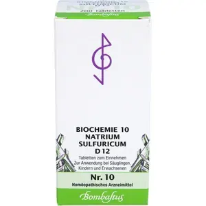 BIOCHEMIE10NatriumsulfuricumD12Tabletten200St
