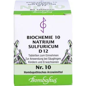 BIOCHEMIE10NatriumsulfuricumD12Tabletten80St