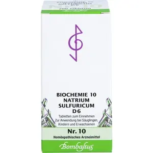 BIOCHEMIE10NatriumsulfuricumD6Tabletten200St