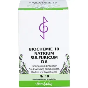 BIOCHEMIE10NatriumsulfuricumD6Tabletten500St