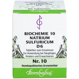 BIOCHEMIE10NatriumsulfuricumD6Tabletten80St
