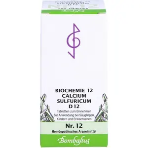 BIOCHEMIE12CalciumsulfuricumD12Tabletten200St