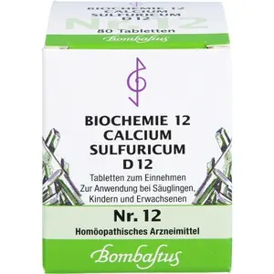 BIOCHEMIE12CalciumsulfuricumD12Tabletten80St