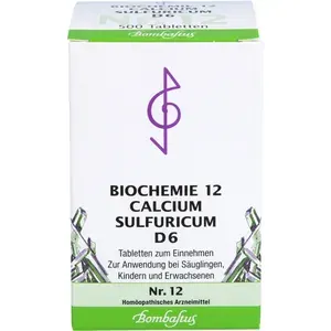 BIOCHEMIE12CalciumsulfuricumD6Tabletten500St