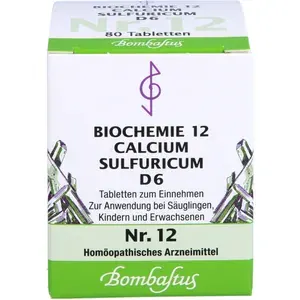 BIOCHEMIE12CalciumsulfuricumD6Tabletten80St