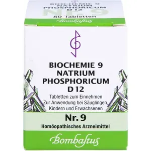 BIOCHEMIE9NatriumphosphoricumD12Tabletten80St