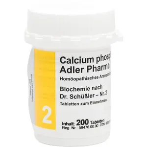 BIOCHEMIEAdler2CalciumphosphoricumD6Tabl.200St