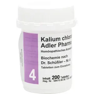 BIOCHEMIEAdler4KaliumchloratumD6Tabletten200St