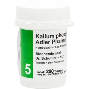 BIOCHEMIEAdler5KaliumphosphoricumD6Tabl.200St
