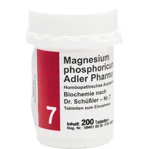 BIOCHEMIEAdler7MagnesiumphosphoricumD6Tabl.200St