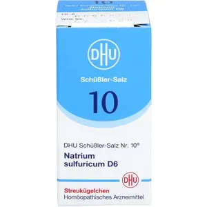 BIOCHEMIEDHU10NatriumsulfuricumD6Globuli10g