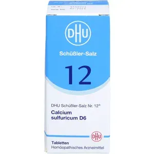 BIOCHEMIEDHU12CalciumsulfuricumD6Tabletten80St