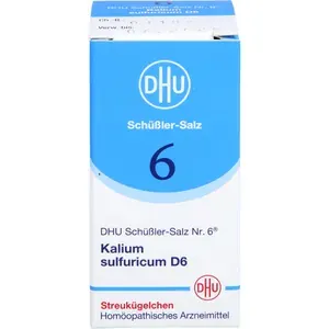 BIOCHEMIEDHU6KaliumsulfuricumD6Globuli10g