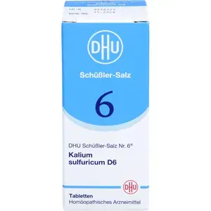 BIOCHEMIEDHU6KaliumsulfuricumD6Tabletten80St