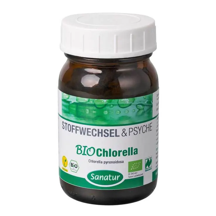 Biochlorella Pyren Sanatur Pulver, 100 g