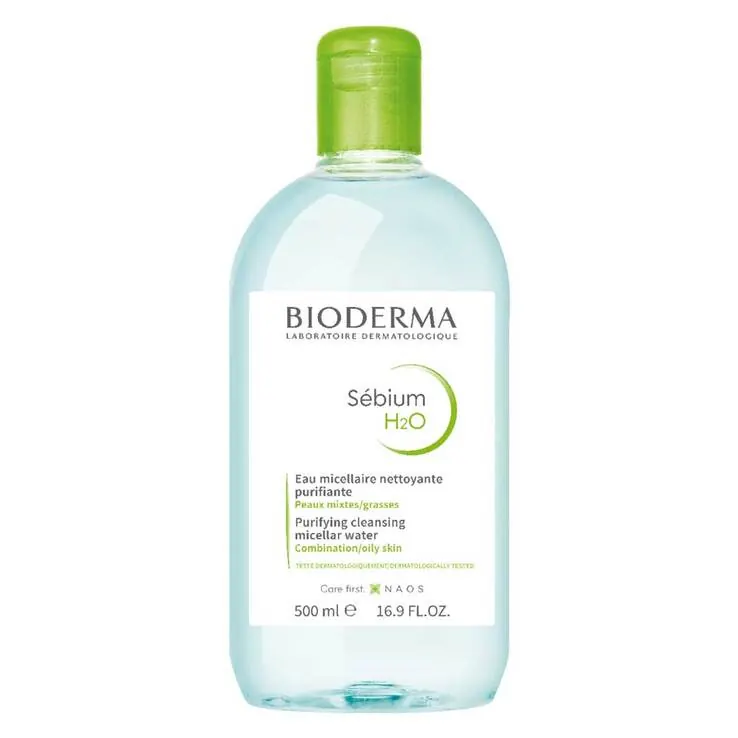 Bioderma Sebium H2O Reinigungslösung für fettige, unreine Haut, 500 ml
