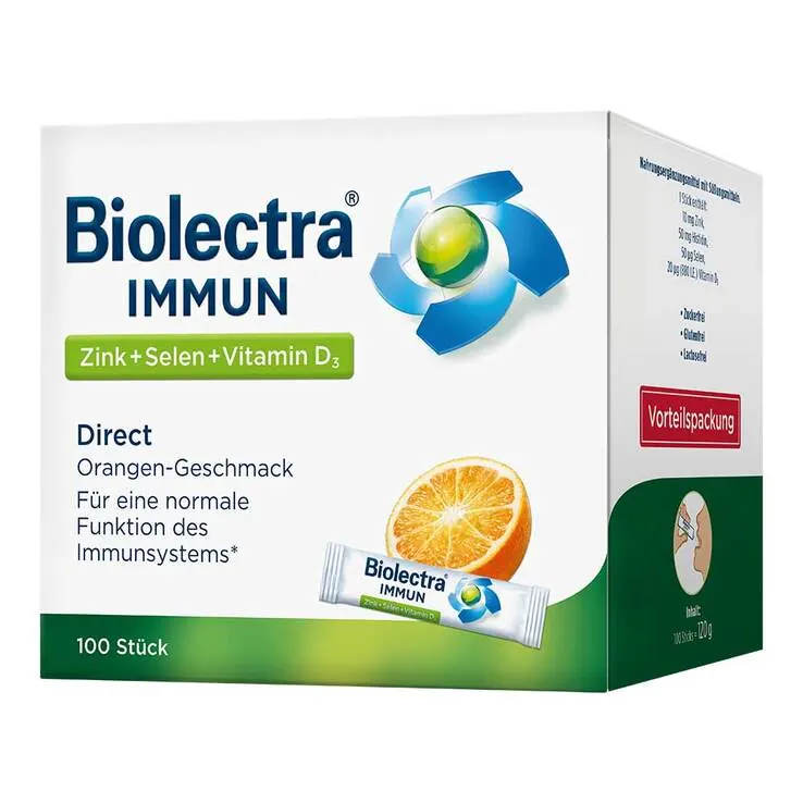 Biolectra Immun Direct Sticks, 100 St