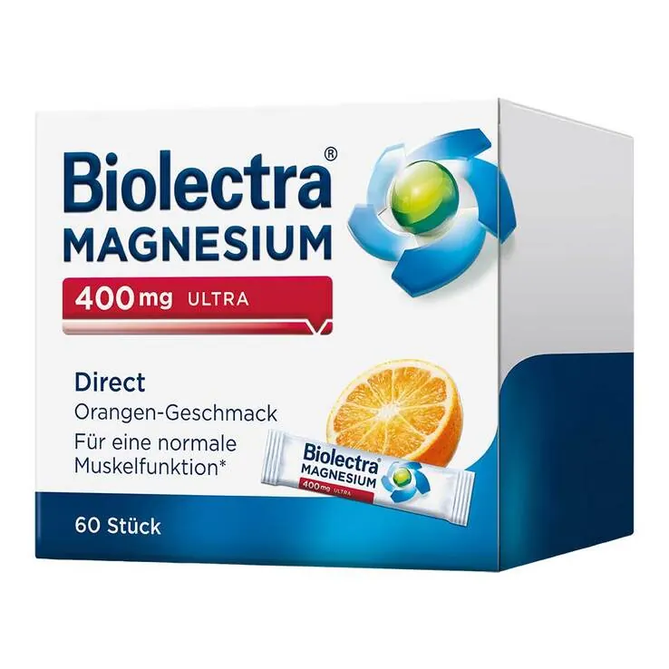 Biolectra Magnesium 400 mg ultra Direct Orange, 60 St