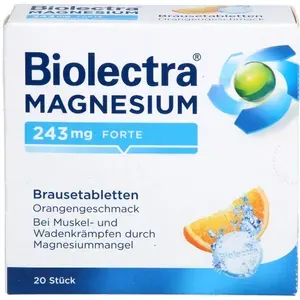 BIOLECTRAMagnesium243mgforteOrangeBrausetab.20St