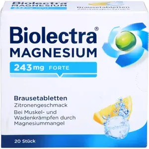 BIOLECTRAMagnesium243mgforteZitroneBr.-Tabl.20St
