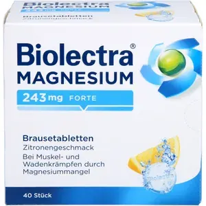 BIOLECTRAMagnesium243mgforteZitroneBr.-Tabl.40St