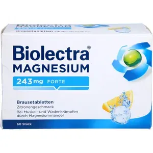 BIOLECTRAMagnesium243mgforteZitroneBr.-Tabl.60St