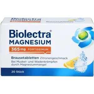 BIOLECTRAMagnesium365mgfortissimumZitrone20St